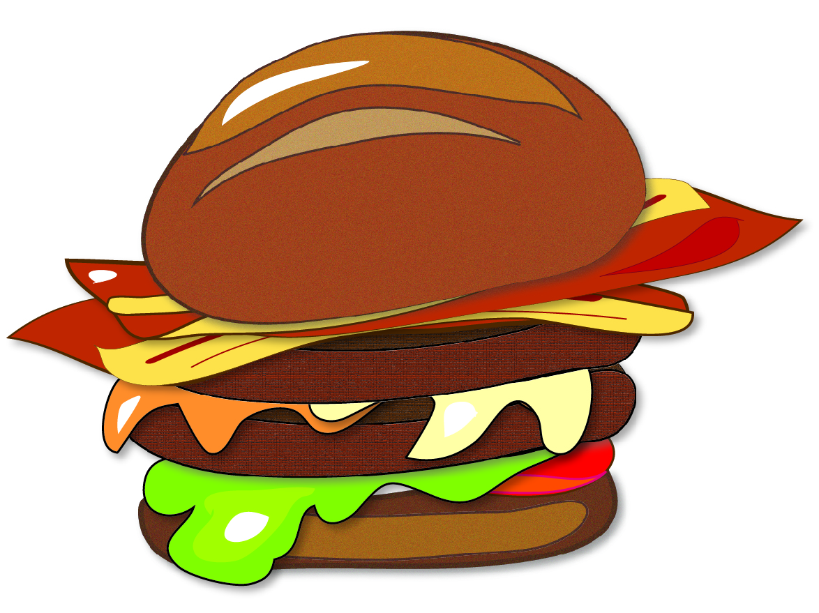 Burger by Susan FLuegel